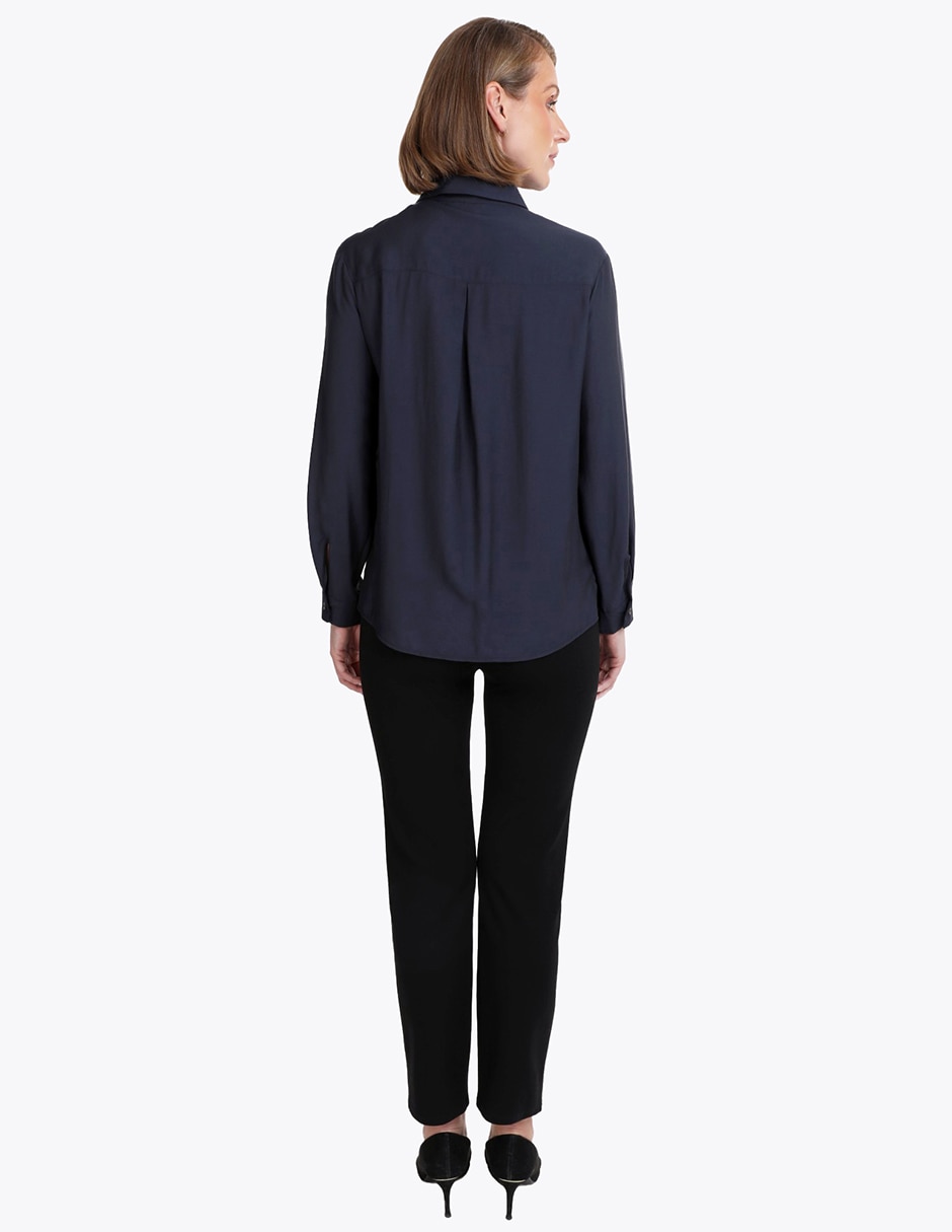 Blusa manga larga para mujer 4