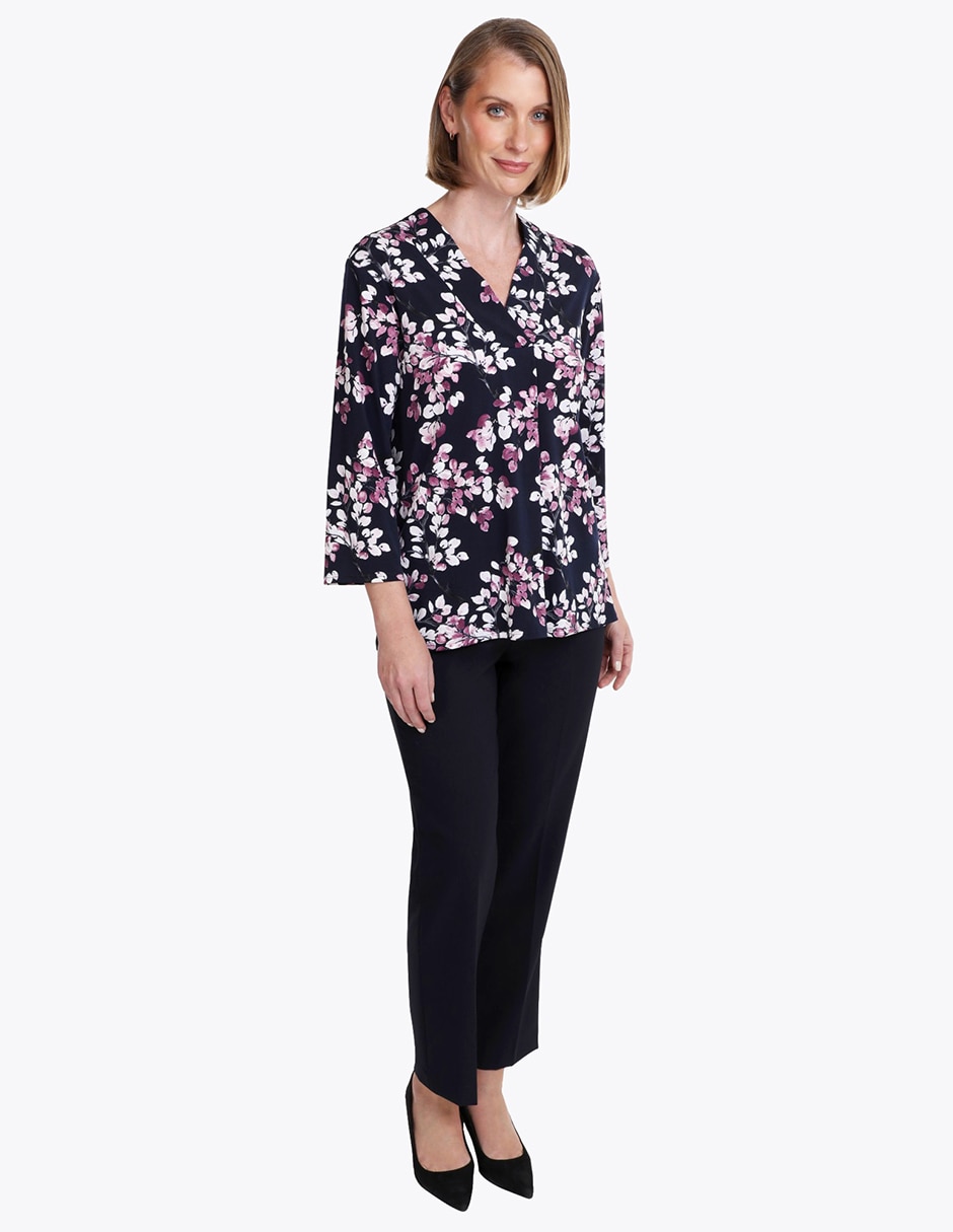 Blusa túnica manga 3/4 para mujer 2