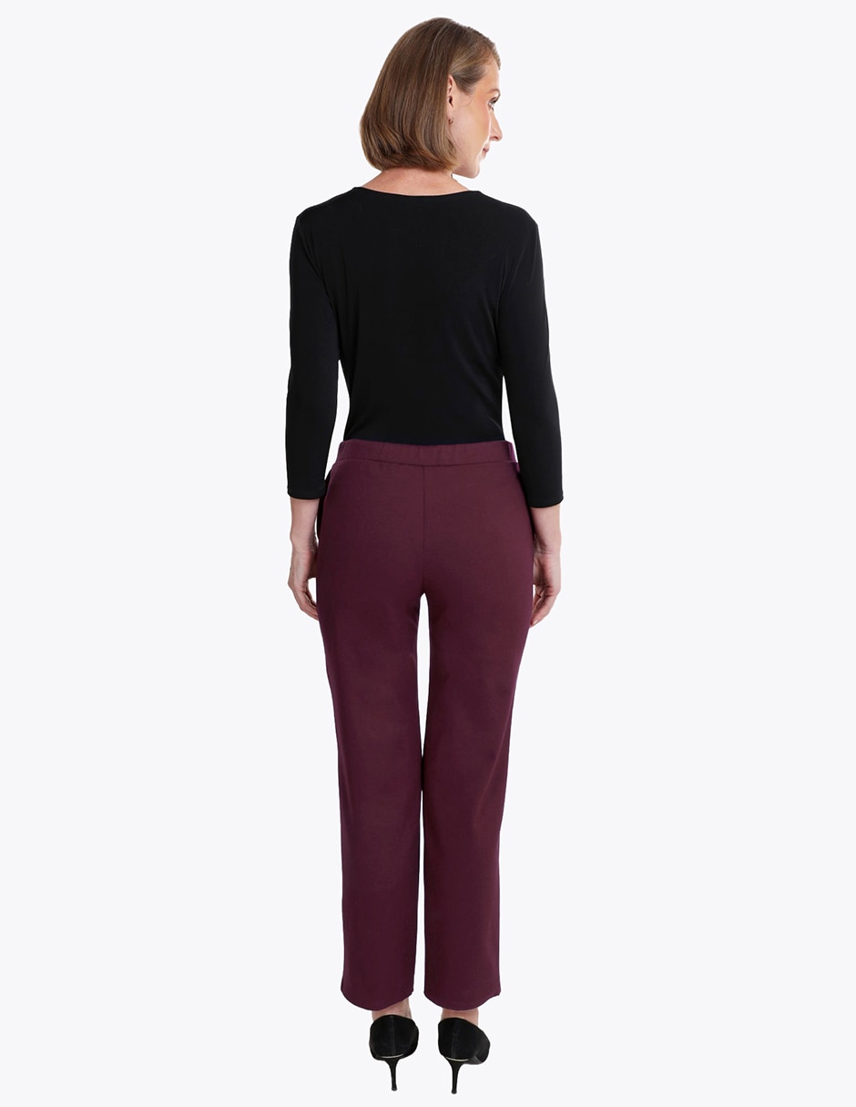 Pantalón de vestir regular para mujer 4