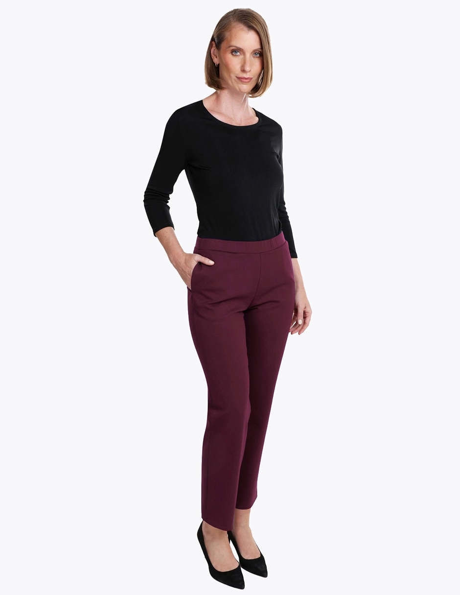 Pantalón de vestir regular para mujer 3