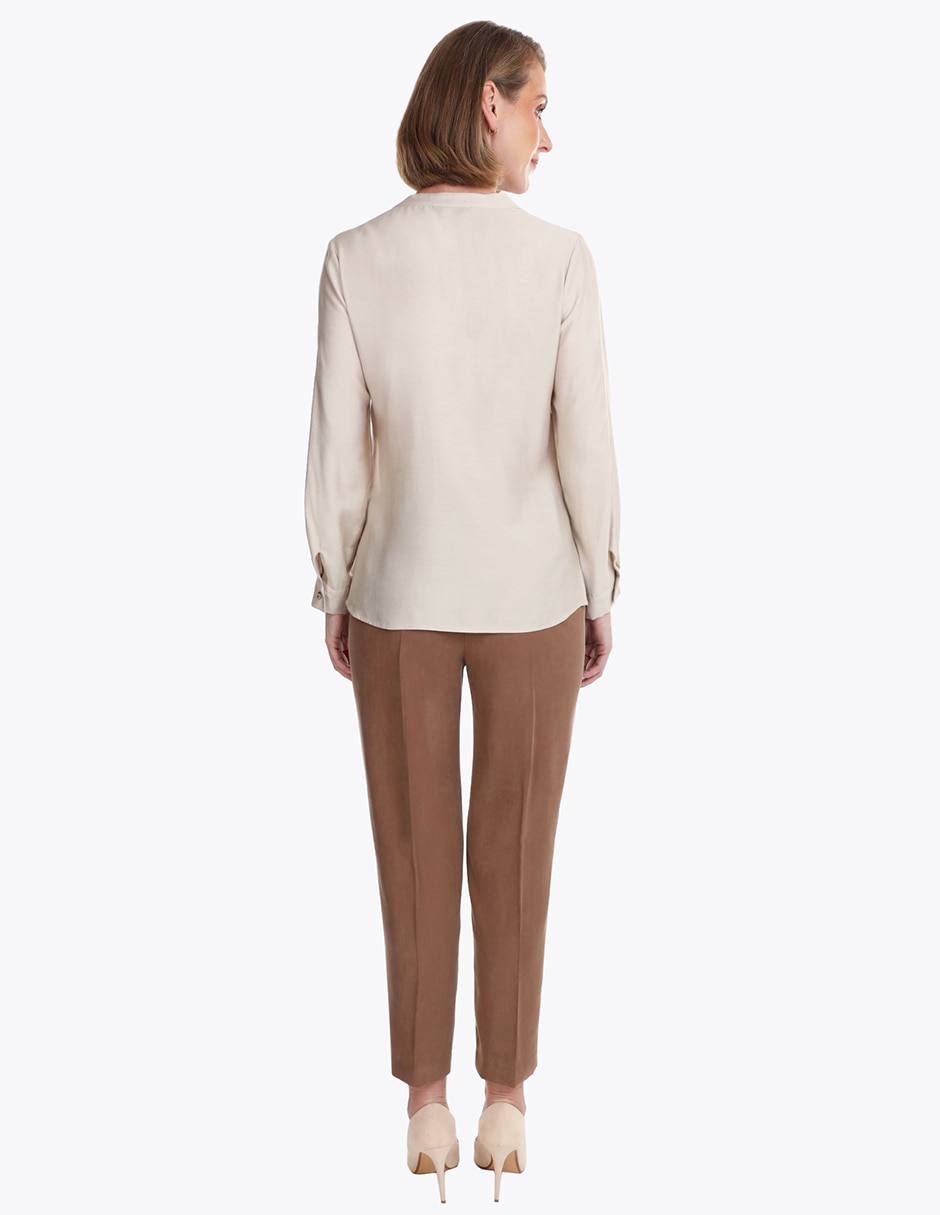 Blusa invierno manga larga para mujer 4