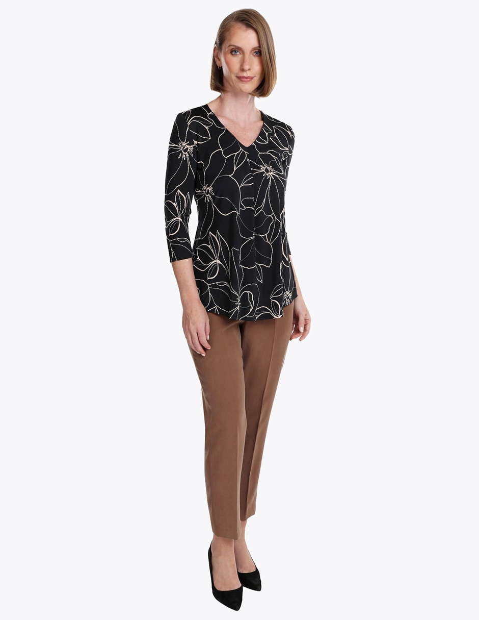 Blusa manga 3/4 para mujer 3