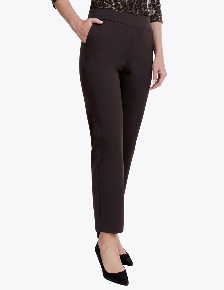 Pantalón de vestir invierno regular para mujer Pantalón de vestir invierno regular para mujer