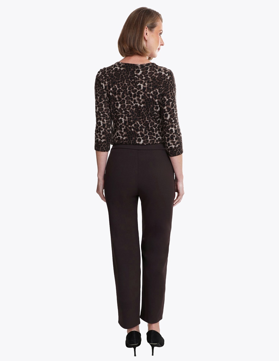 Pantalón de vestir invierno regular para mujer 4
