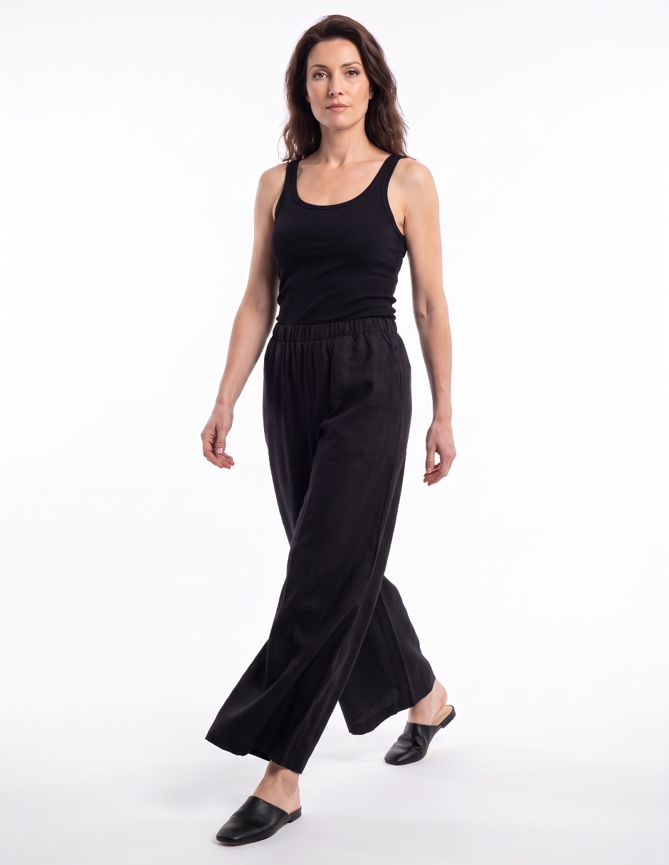 Pantalón amplio para mujer 3