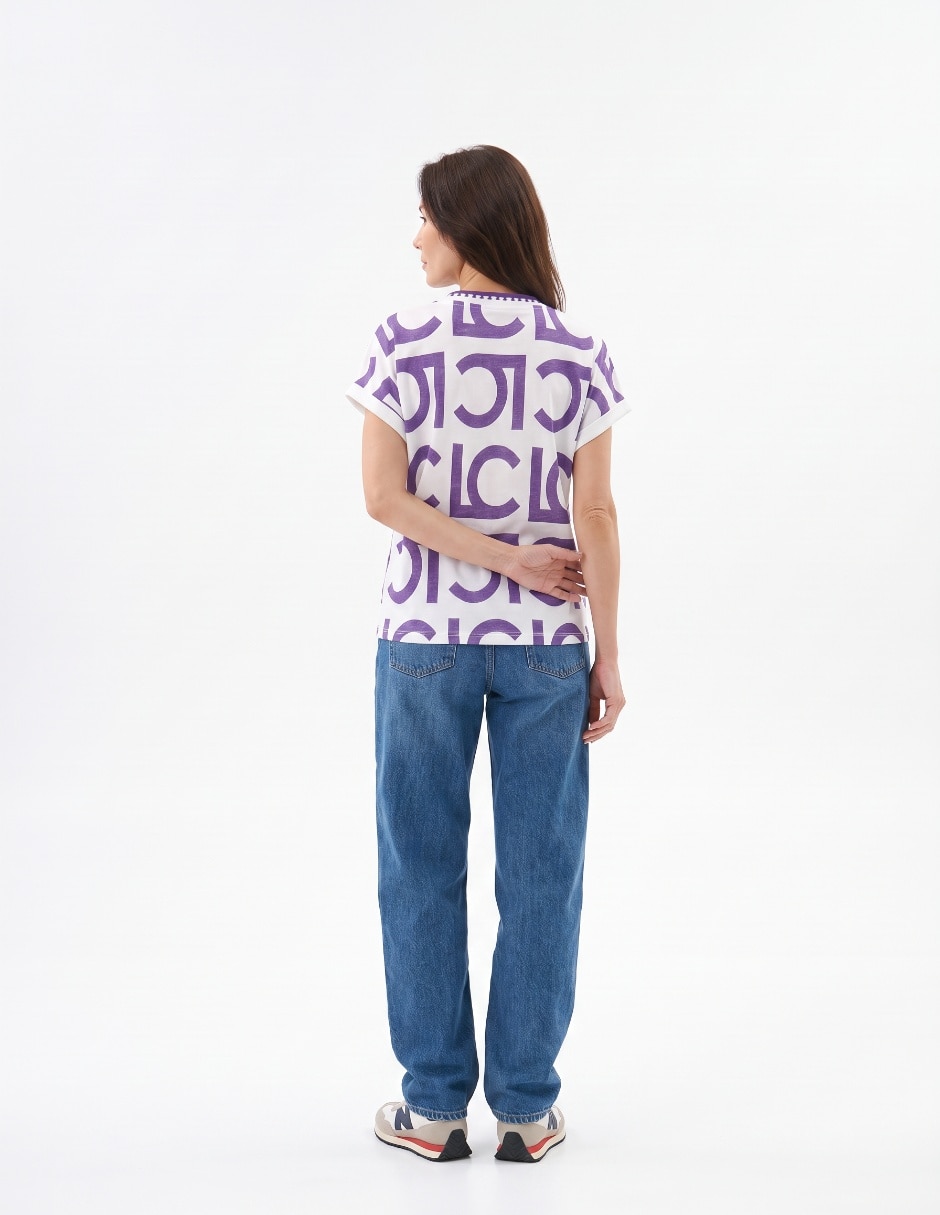 Blusa manga corta para mujer 2