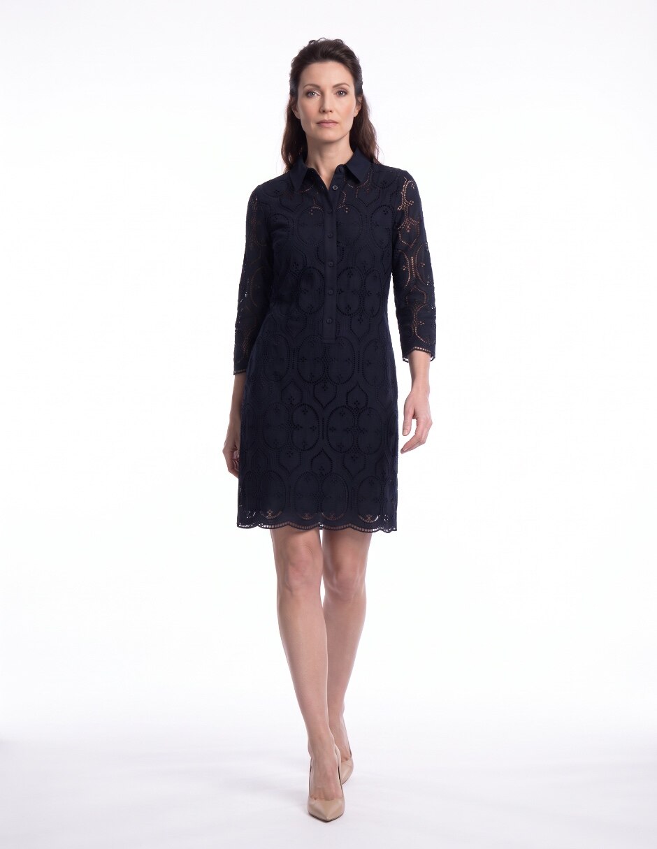 Vestido a la rodilla casual para mujer 3