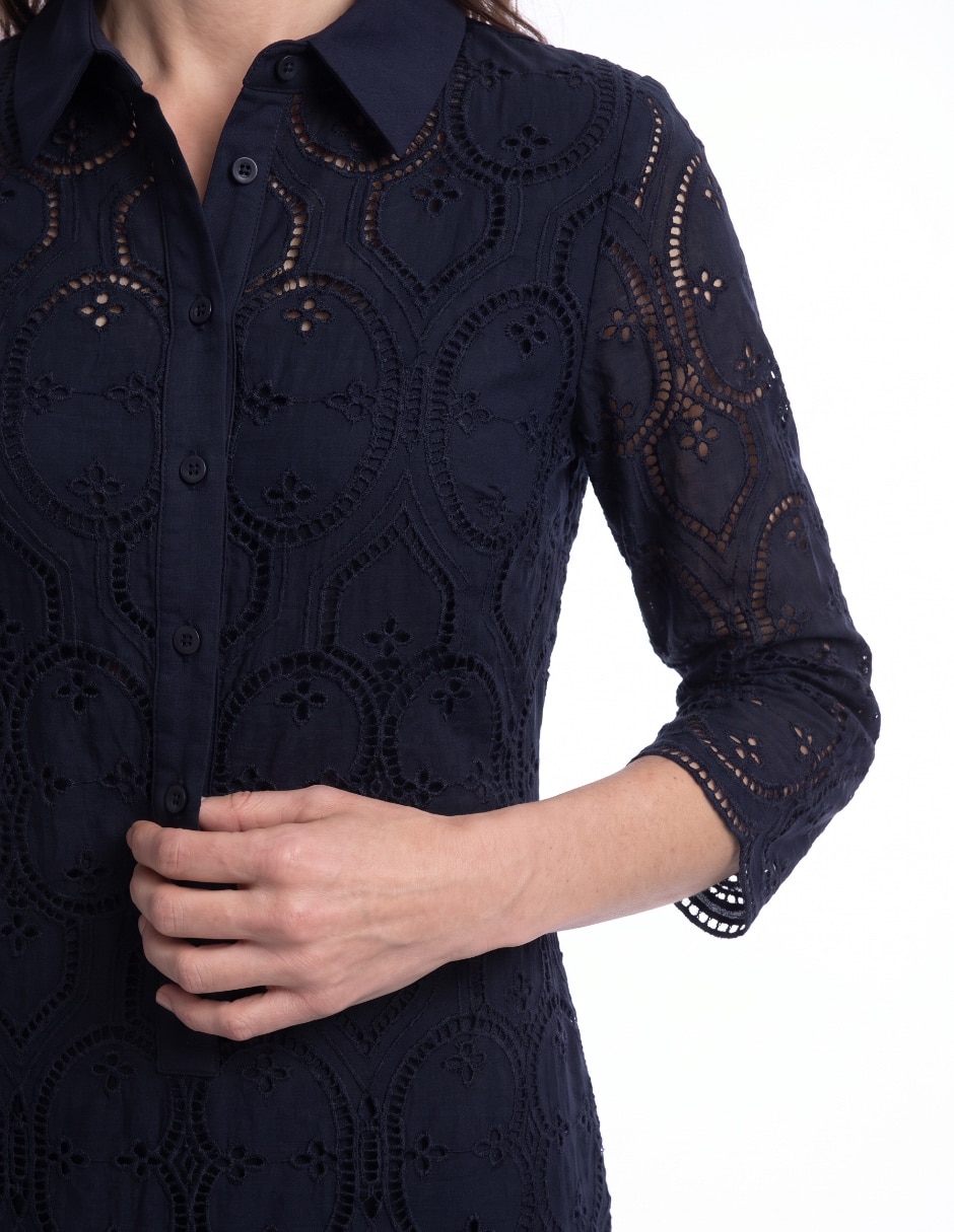 Vestido a la rodilla casual para mujer 4