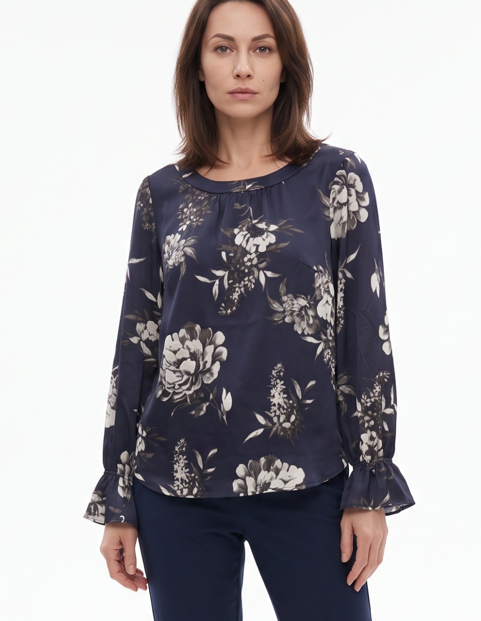 Blusa manga larga para mujer Blusa manga larga para mujer