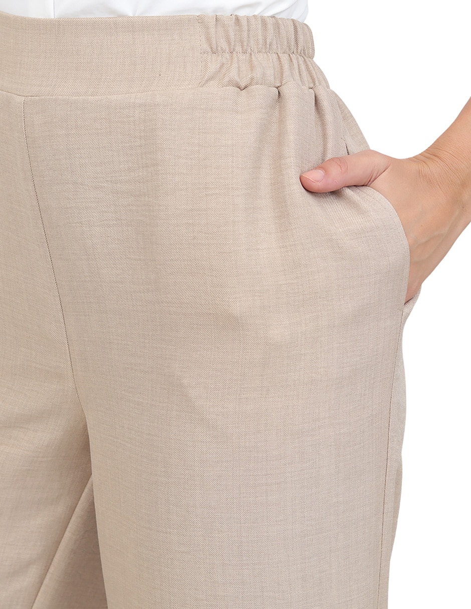 Pantalón de vestir grupo damasco slim para mujer 4