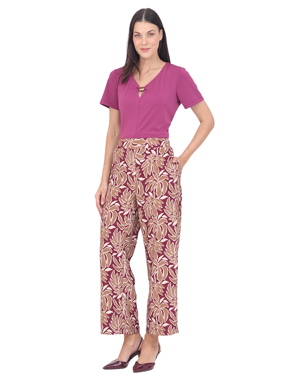 Pantalón regular grupo niza regular para mujer 4