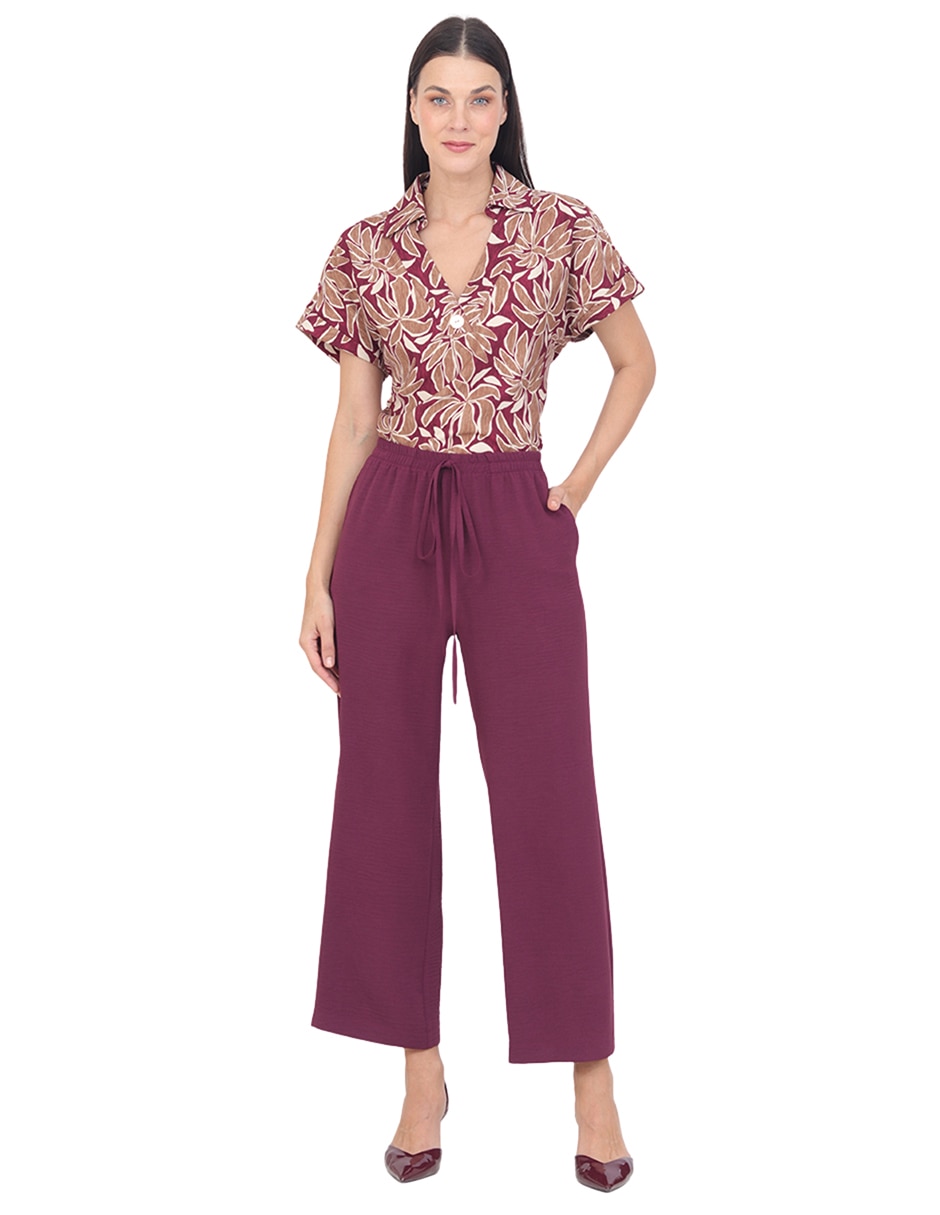 Pantalón de vestir grupo niza slim para mujer 4