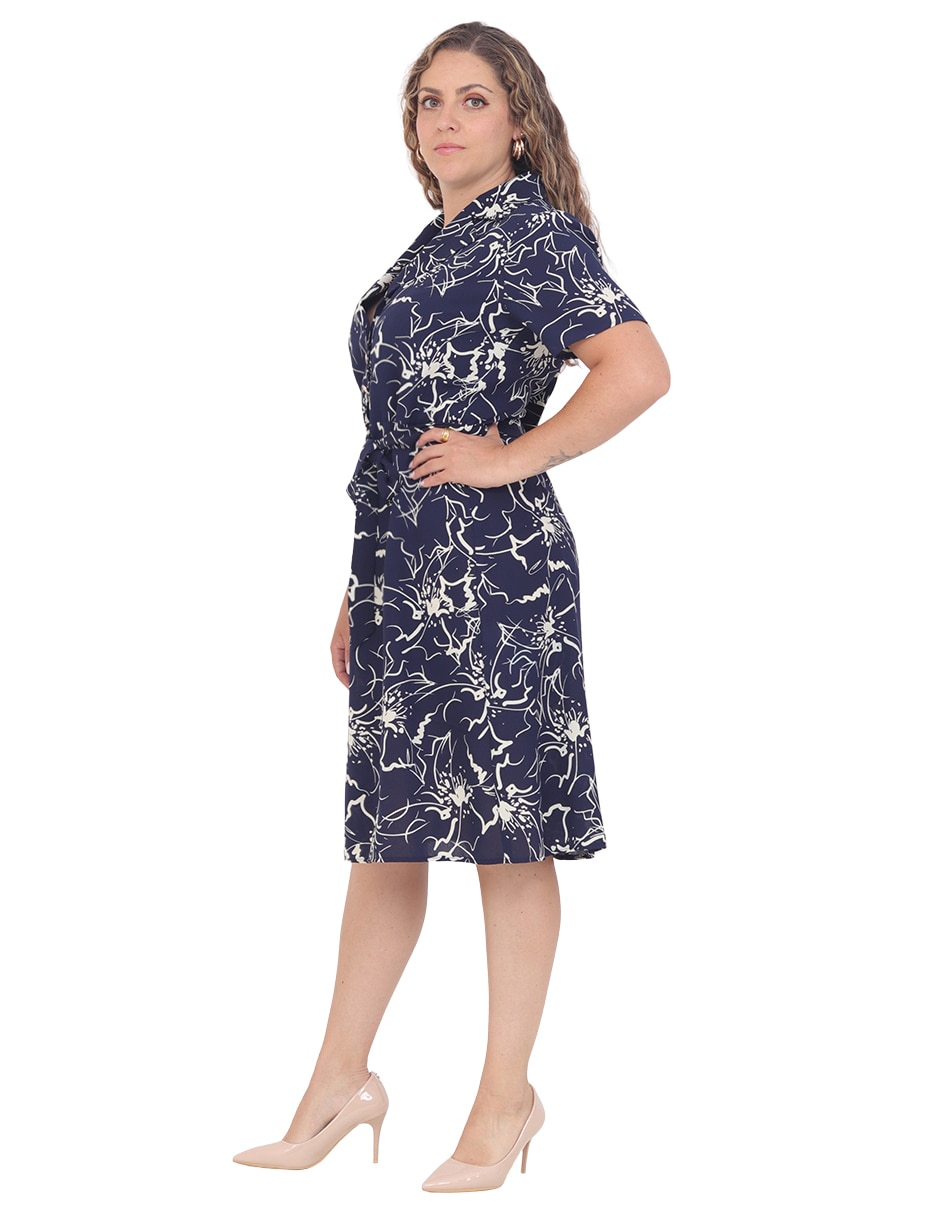 Vestido midi de vestir Duplan Petite Grupo Lisboa para mujer
