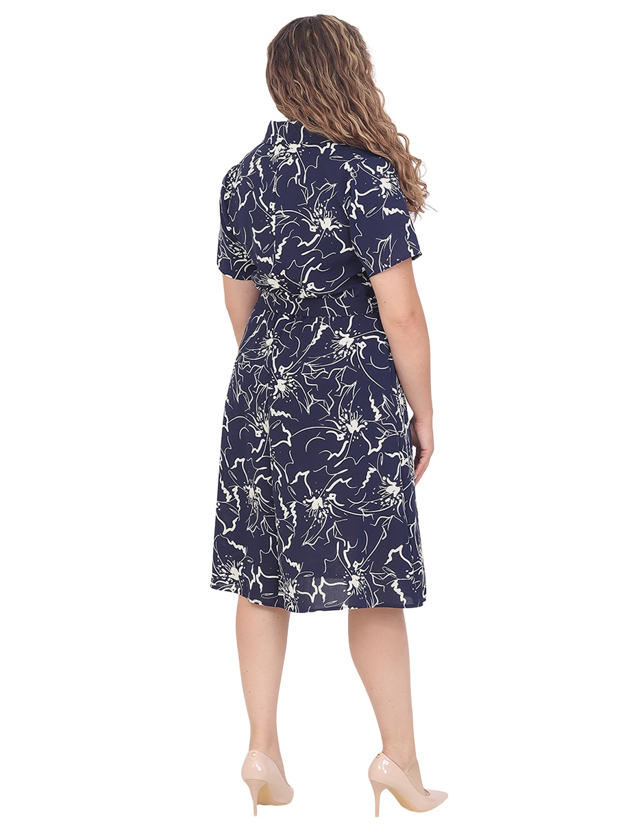 Vestido midi de vestir Duplan Petite Grupo Lisboa para mujer
