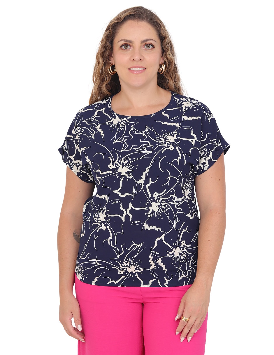 Blusa Grupo Lisboa manga corta para mujer Blusa Grupo Lisboa manga corta para mujer