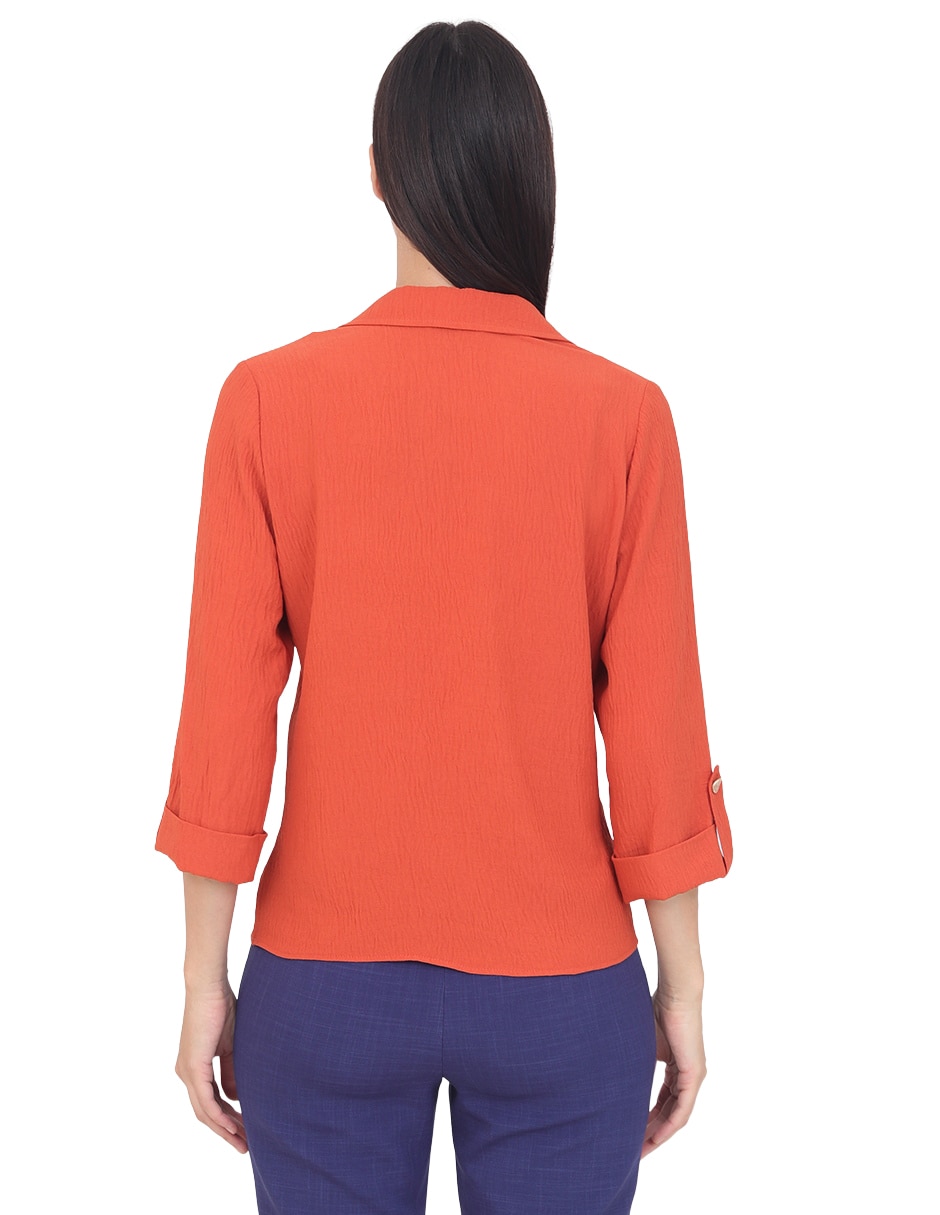 Blusa grupo torrent manga 3/4 para mujer 2