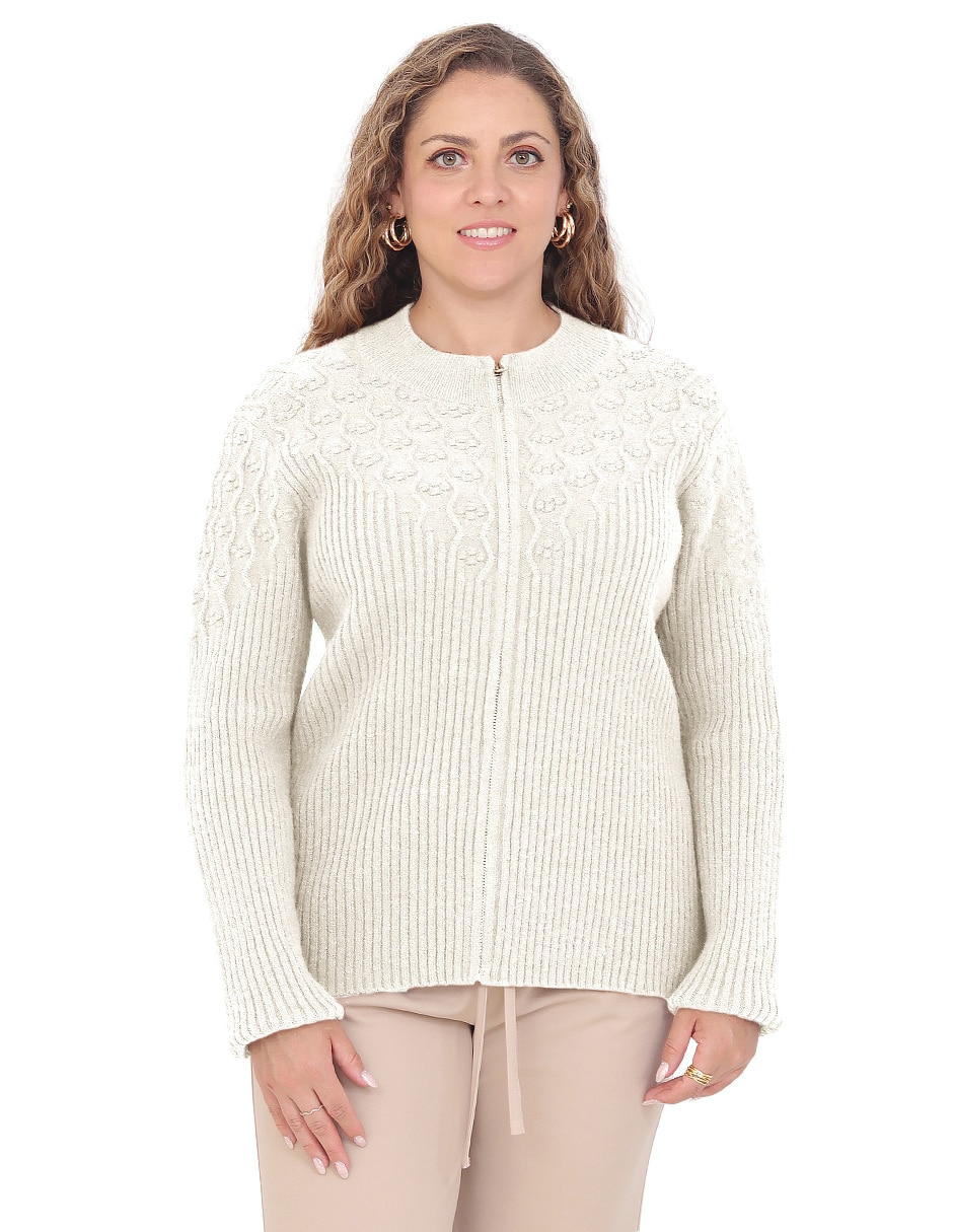 Suéter cuello redondo para mujer Suéter cuello redondo para mujer