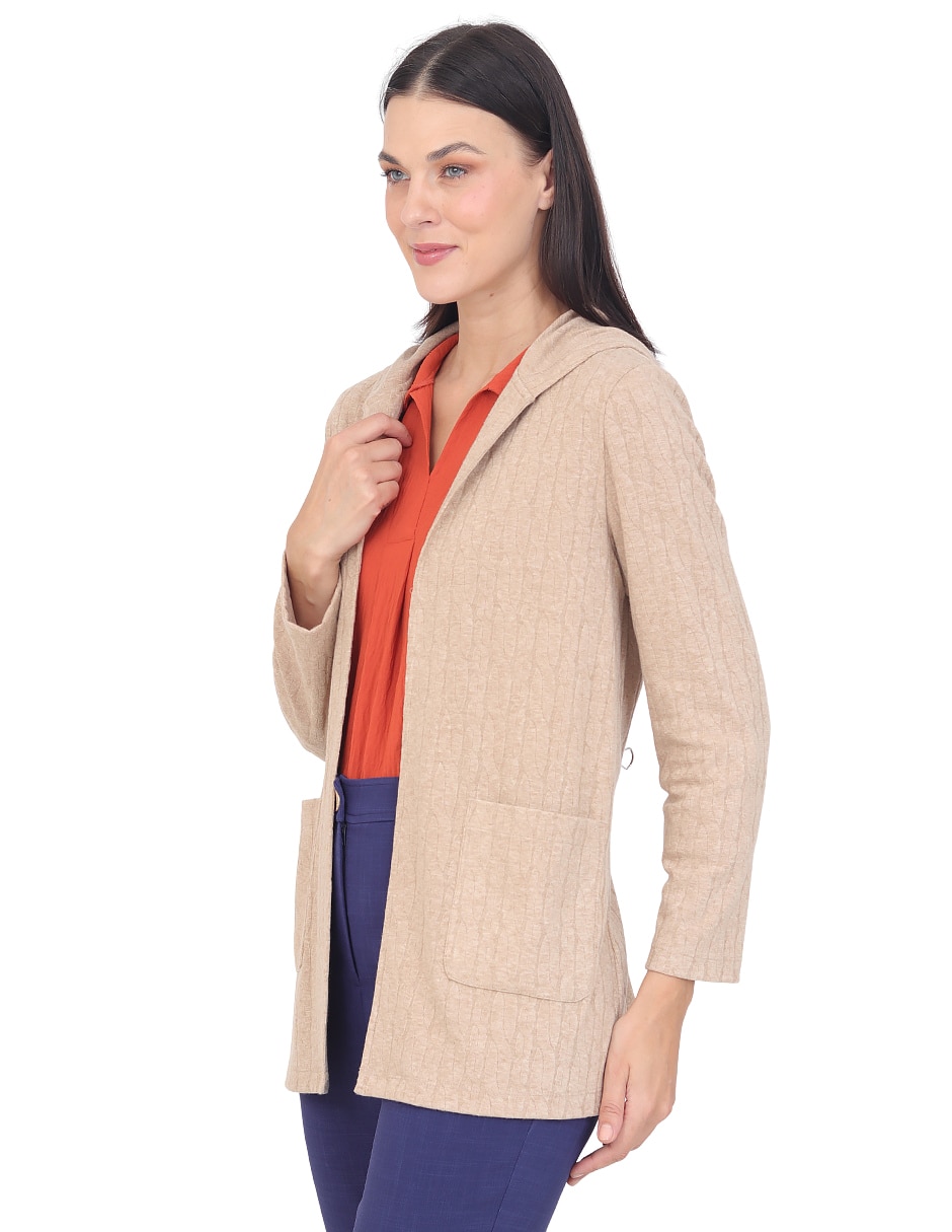 Suéter cuello abierto para mujer 2