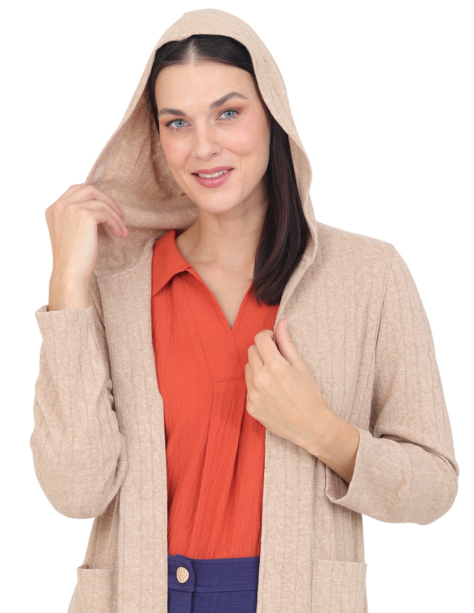 Suéter cuello abierto para mujer 3