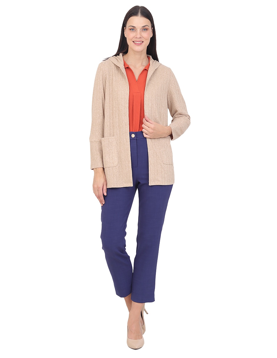 Suéter cuello abierto para mujer 4