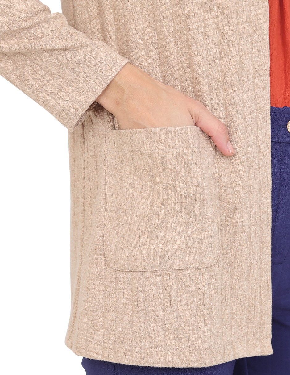 Suéter cuello abierto para mujer 5