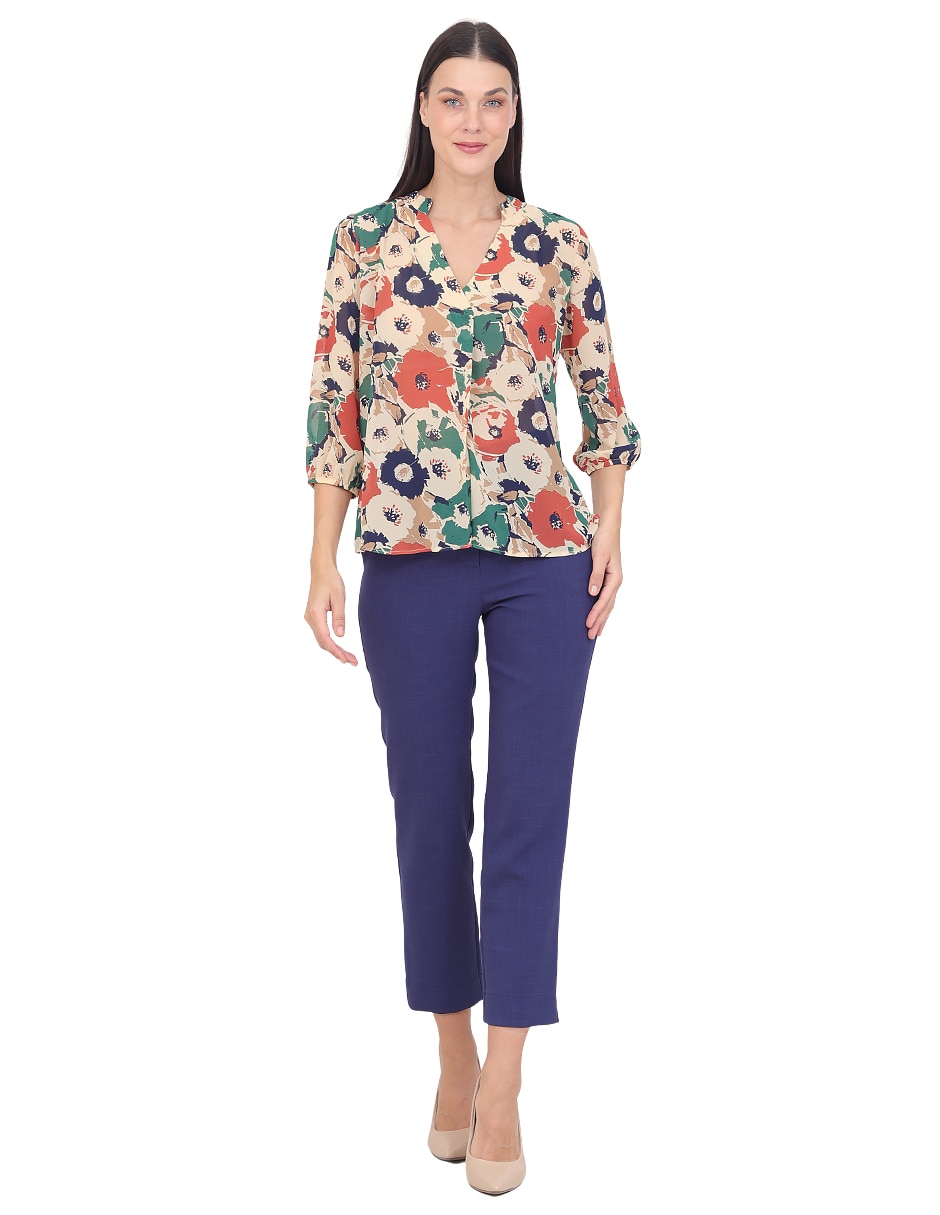Blusa grupo torrent manga 3/4 para mujer 2