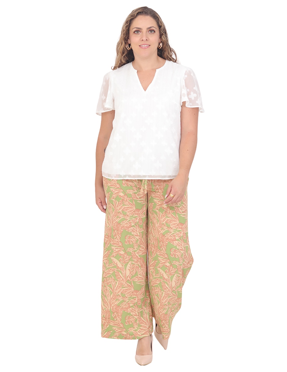 Blusa grupo orlando manga corta para mujer 3