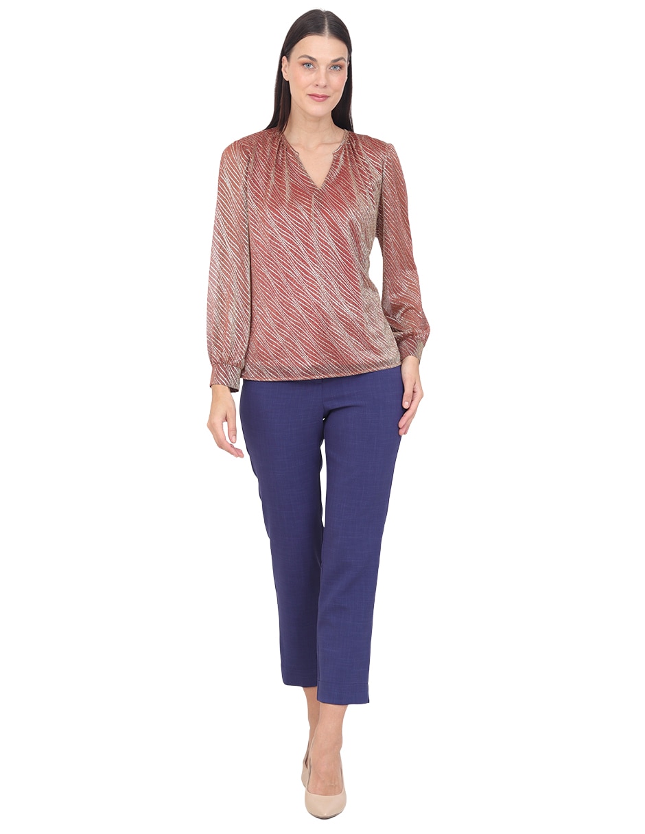 Blusa grupo torrent manga larga para mujer 2