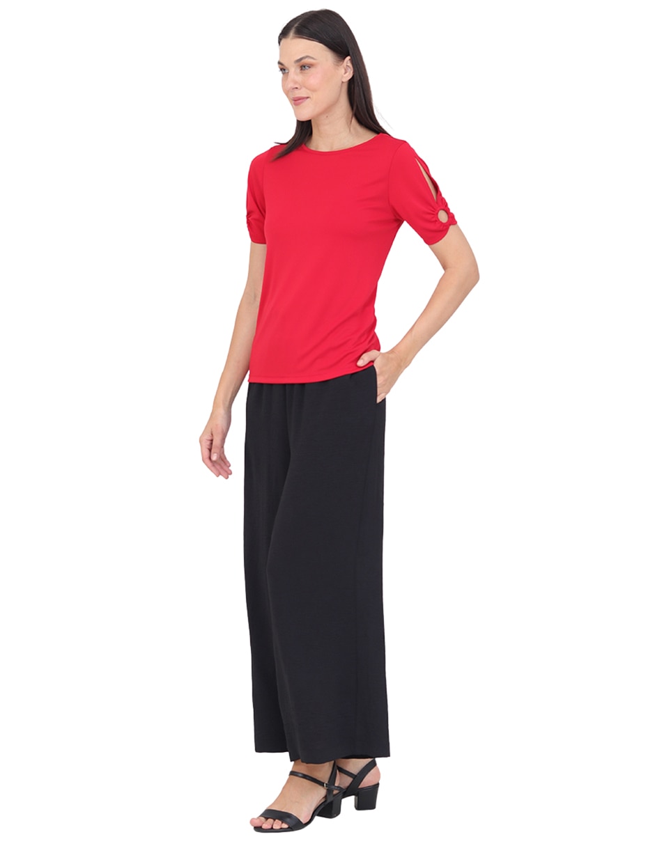 Blusa Alcala manga corta para mujer 2