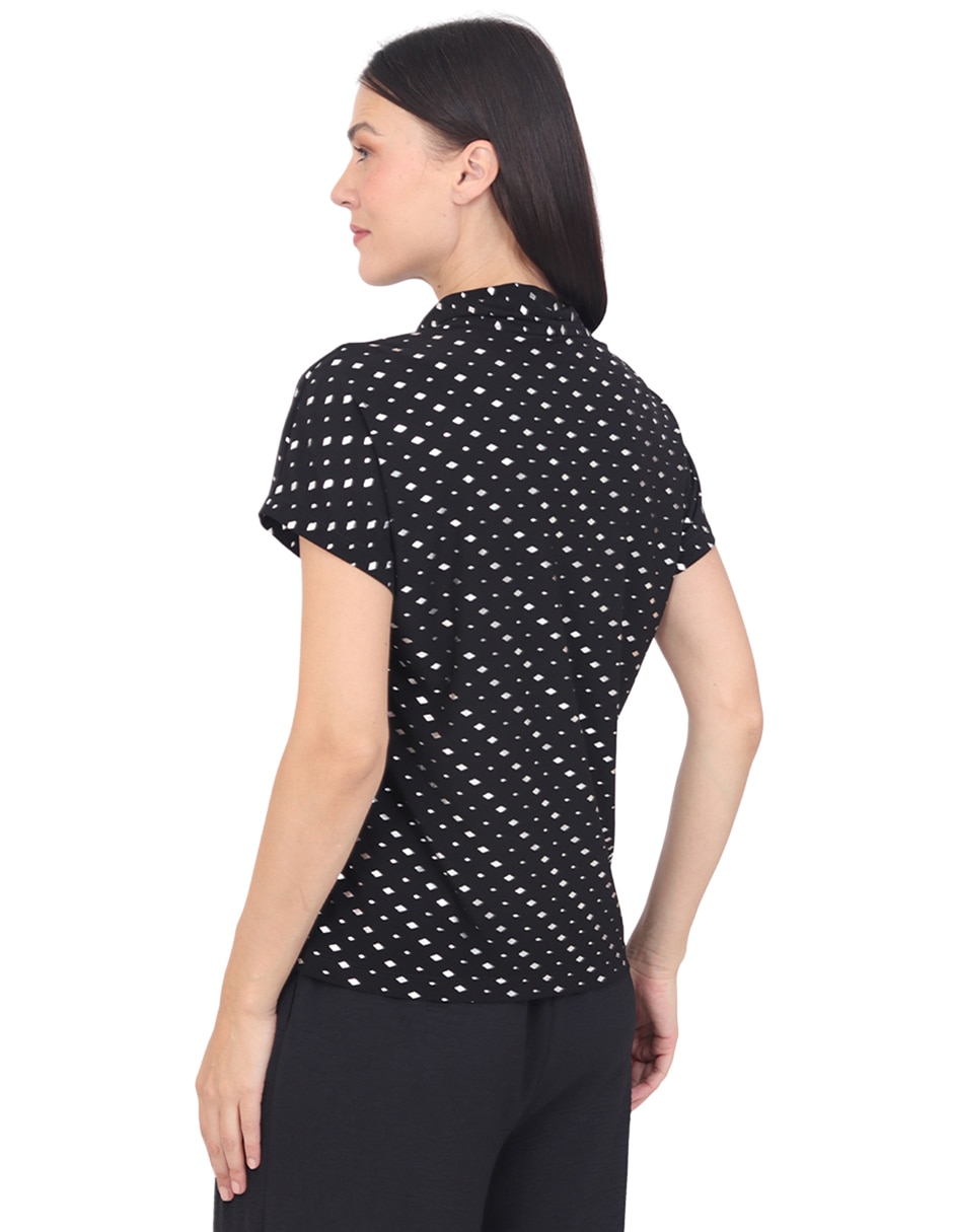 Blusa Grupo Alcala manga corta para mujer 6