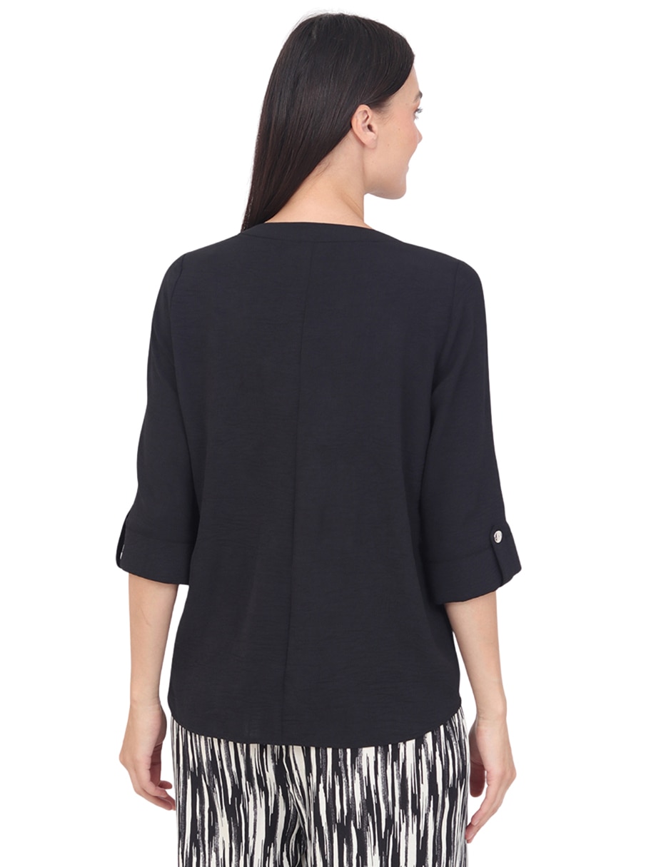 Blusa Grupo Alcala manga 3/4 para mujer 6