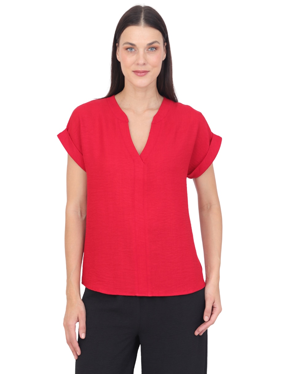 Blusa Grupo Alcala manga corta para mujer Blusa Grupo Alcala manga corta para mujer