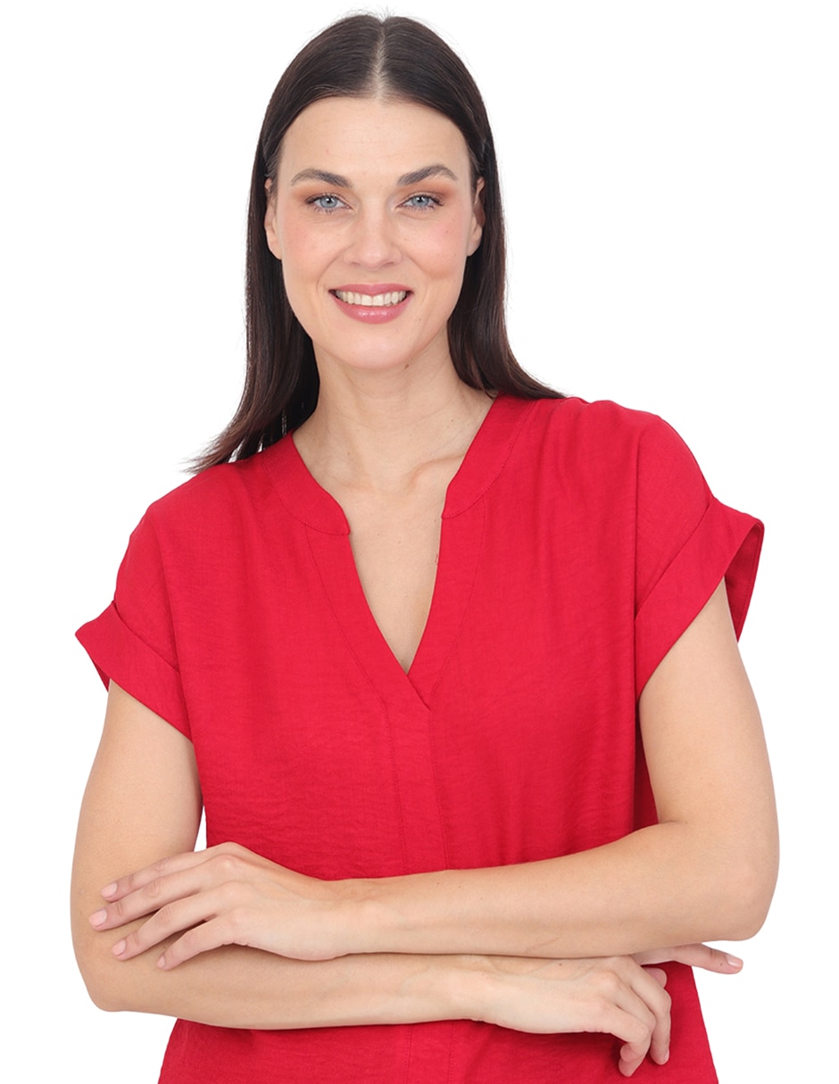 Blusa Grupo Alcala manga corta para mujer 4