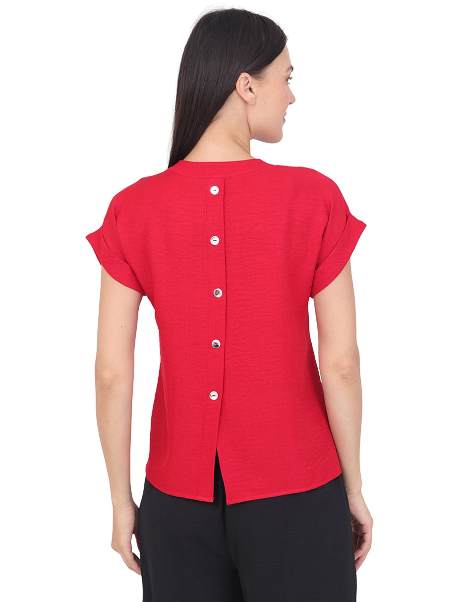 Blusa Grupo Alcala manga corta para mujer 6