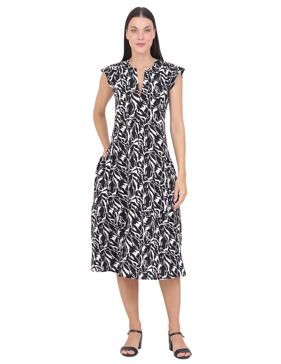 Vestido midi de vestir Duplan Grupo Alcala para mujer