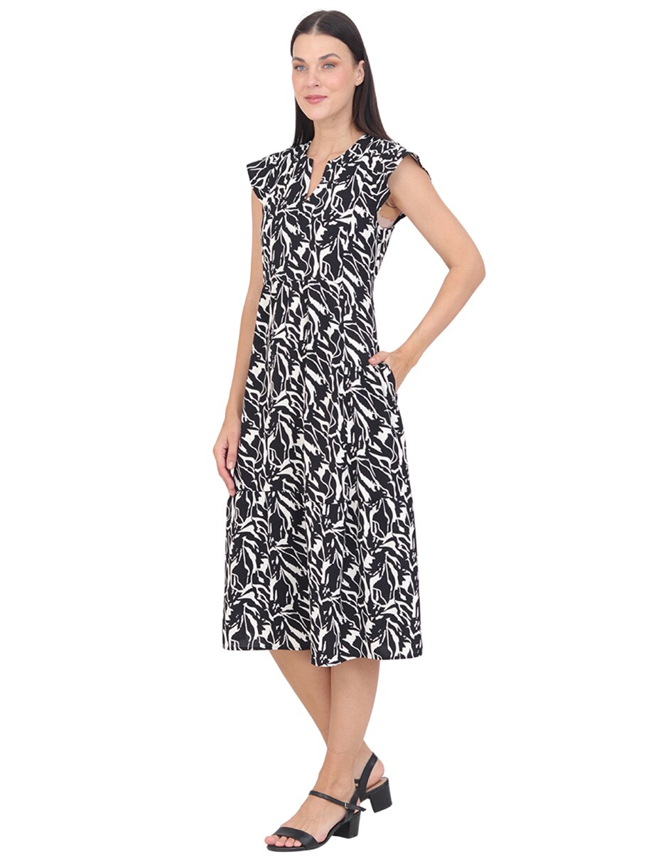 Vestido midi de vestir Duplan Grupo Alcala para mujer