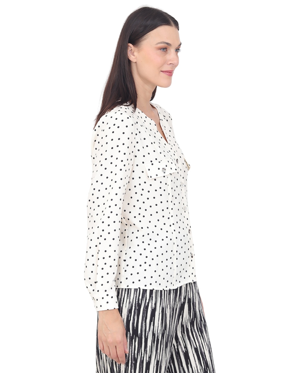 Blusa Grupo Alcala manga larga para mujer 5