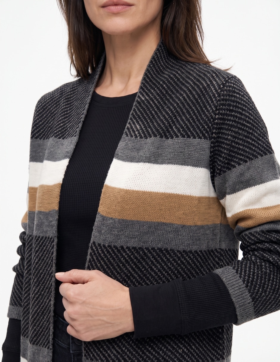 Suéter cuello abierto para mujer 3