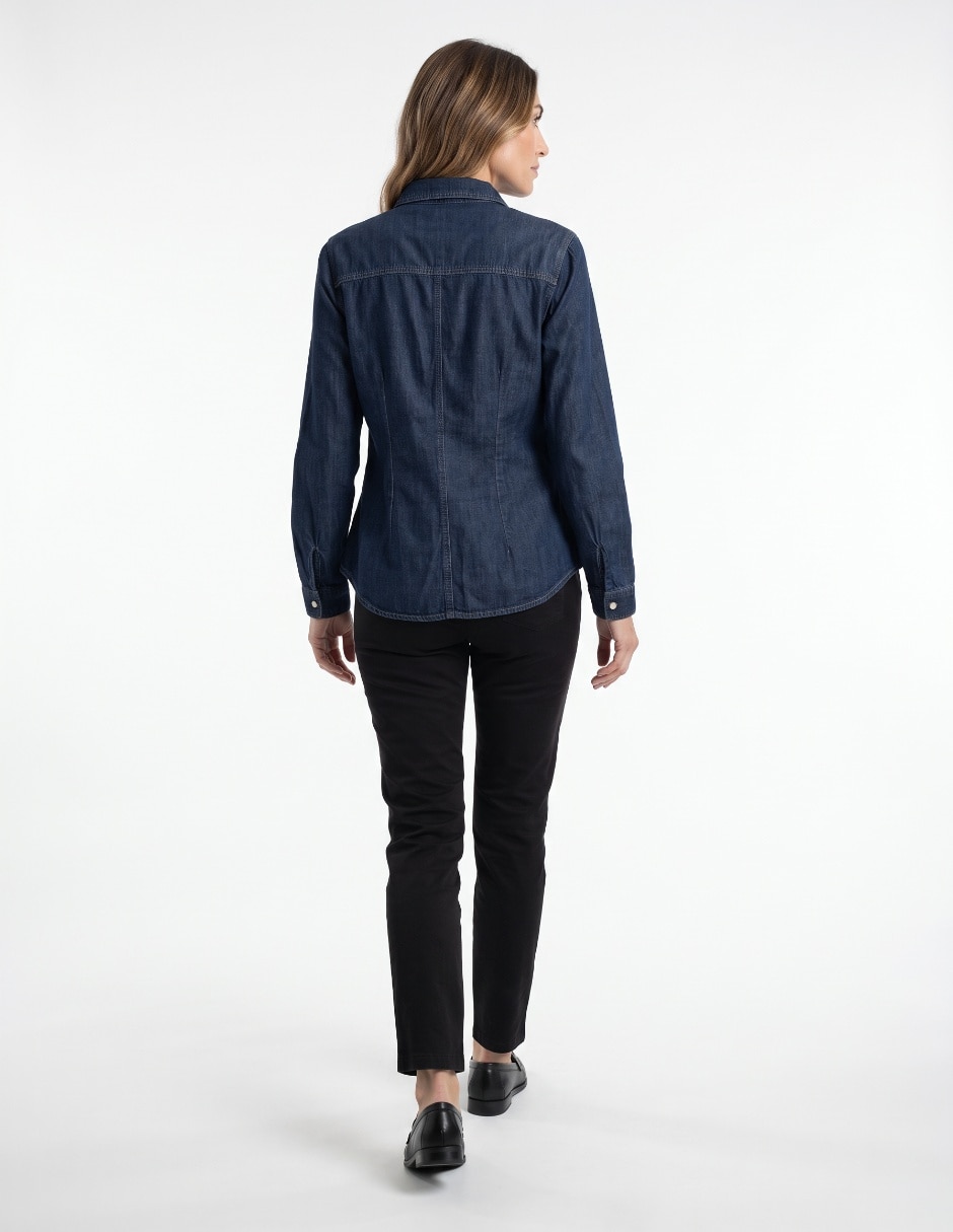 Blusa manga larga para mujer 2