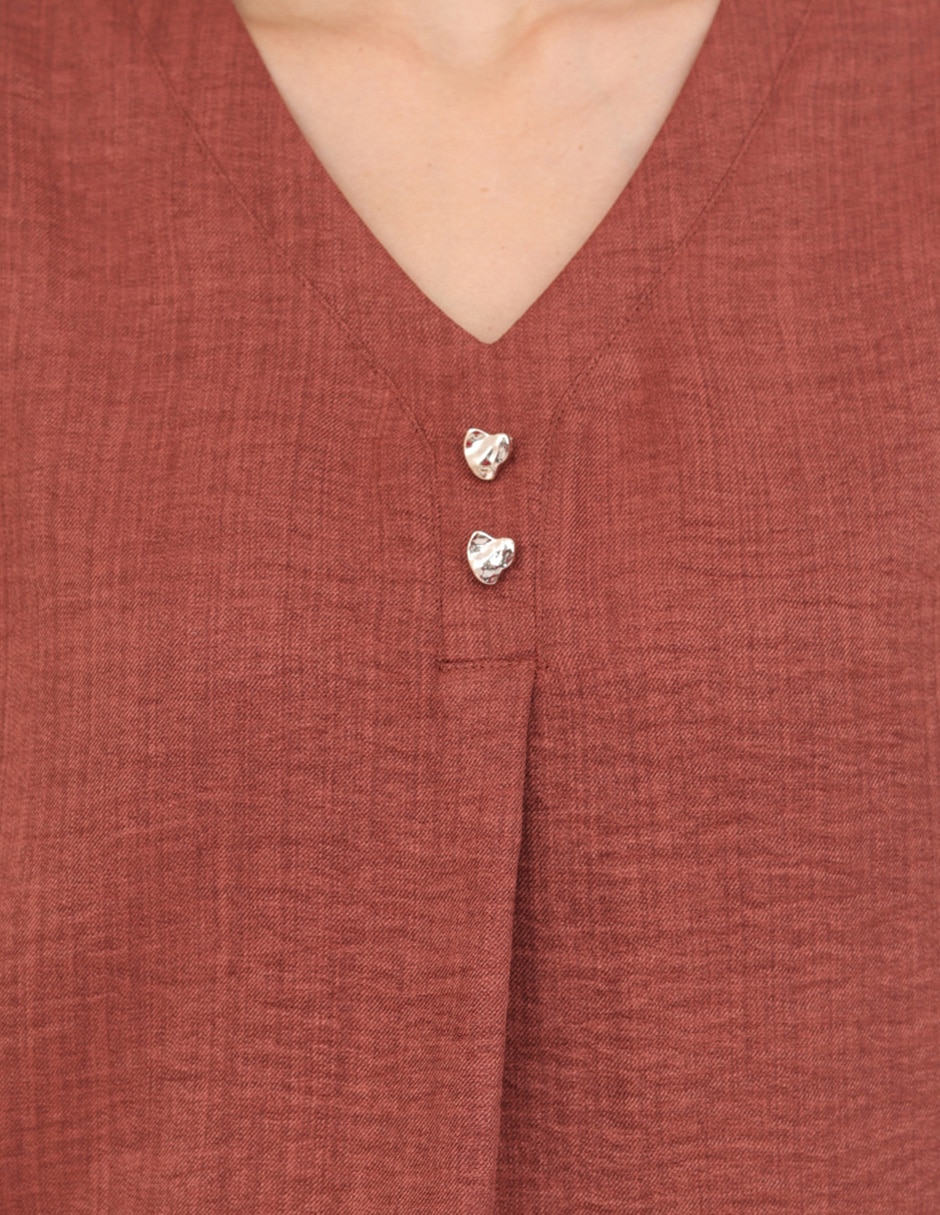 Blusa Padua manga corta para mujer 3