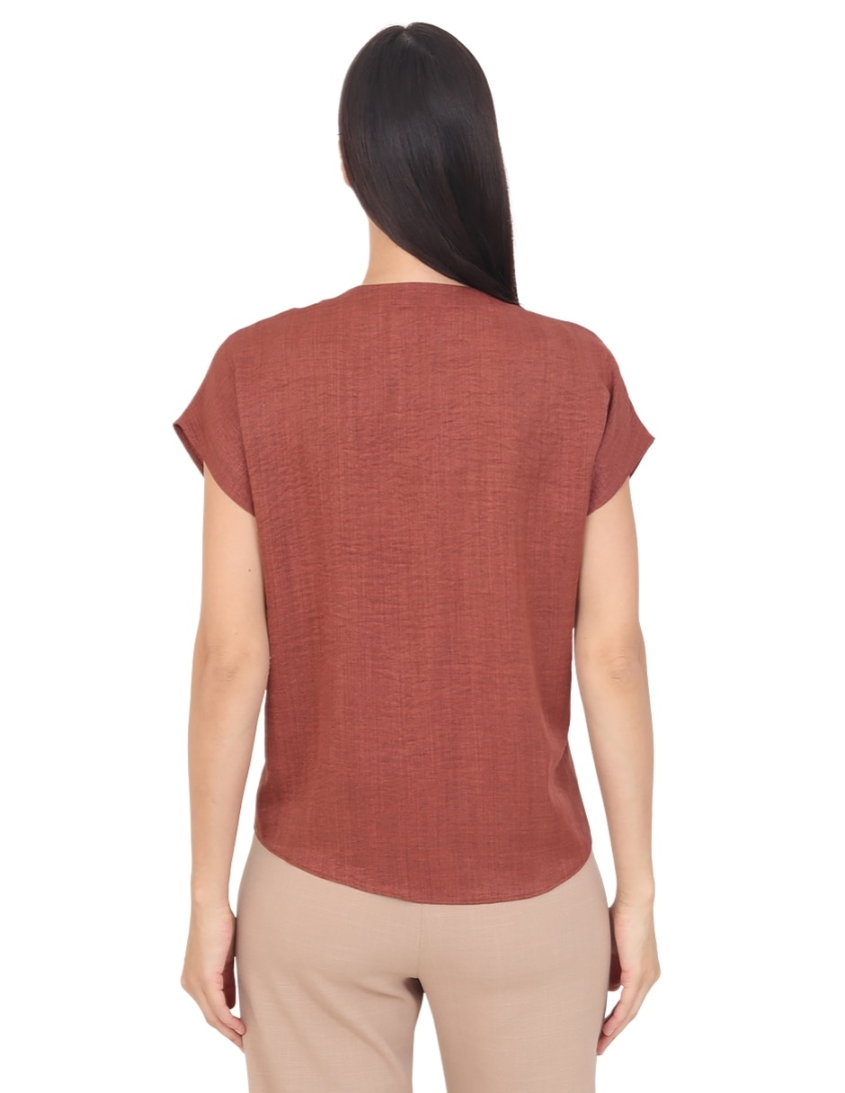 Blusa Padua manga corta para mujer 2