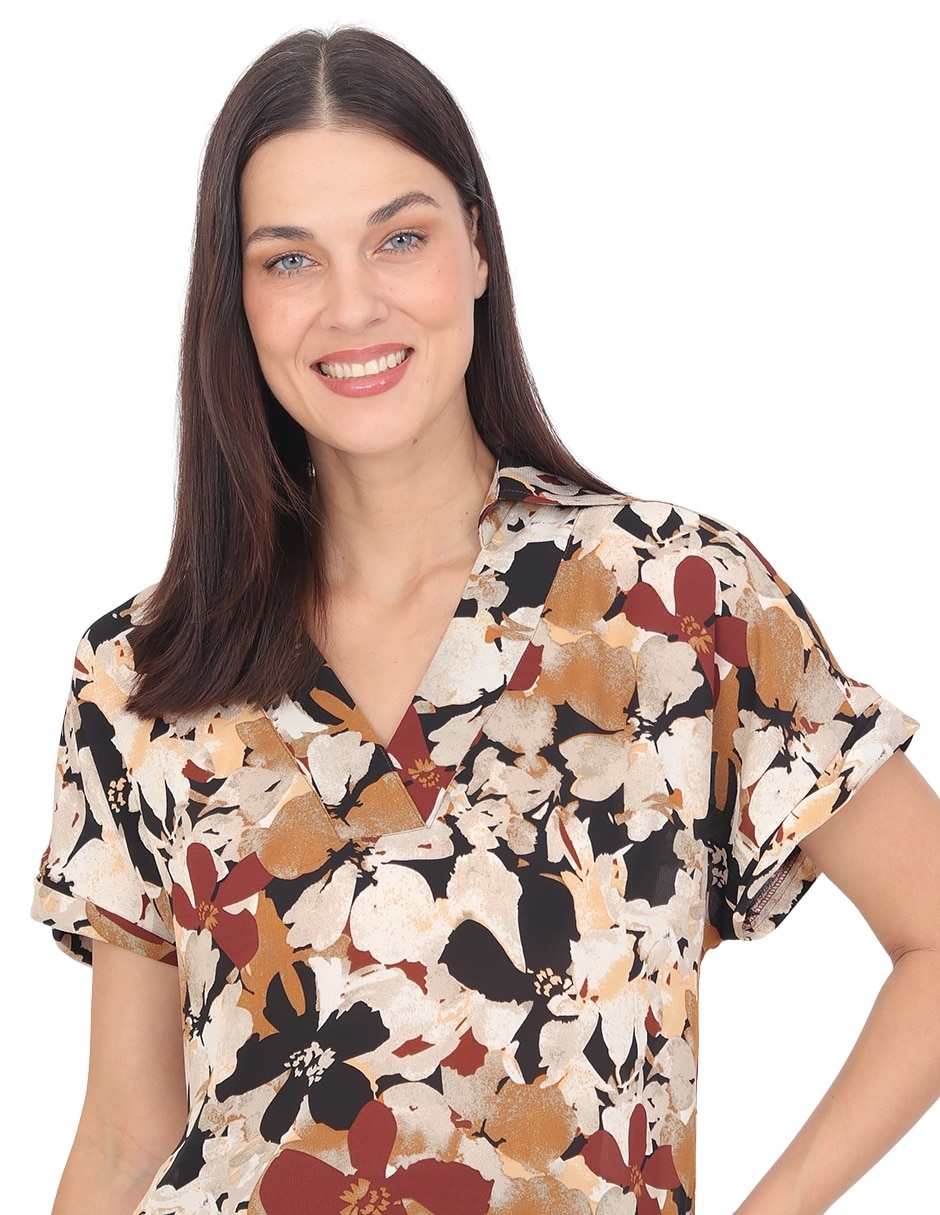 Blusa Padua manga corta para mujer 4