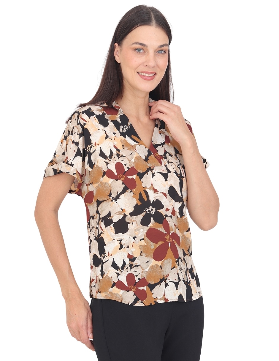 Blusa Padua manga corta para mujer 6
