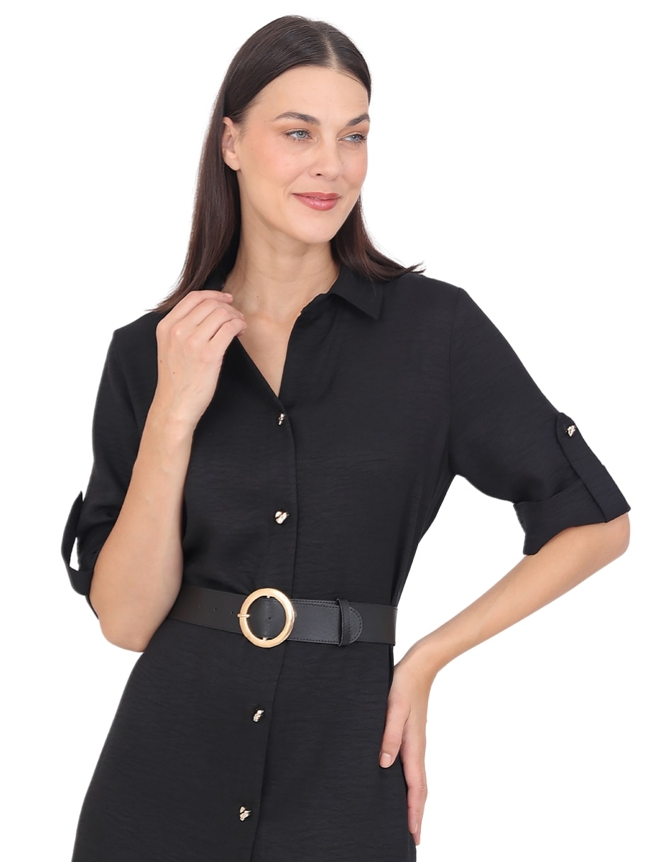 Vestido a la rodilla formal Dupla Padua para mujer 3