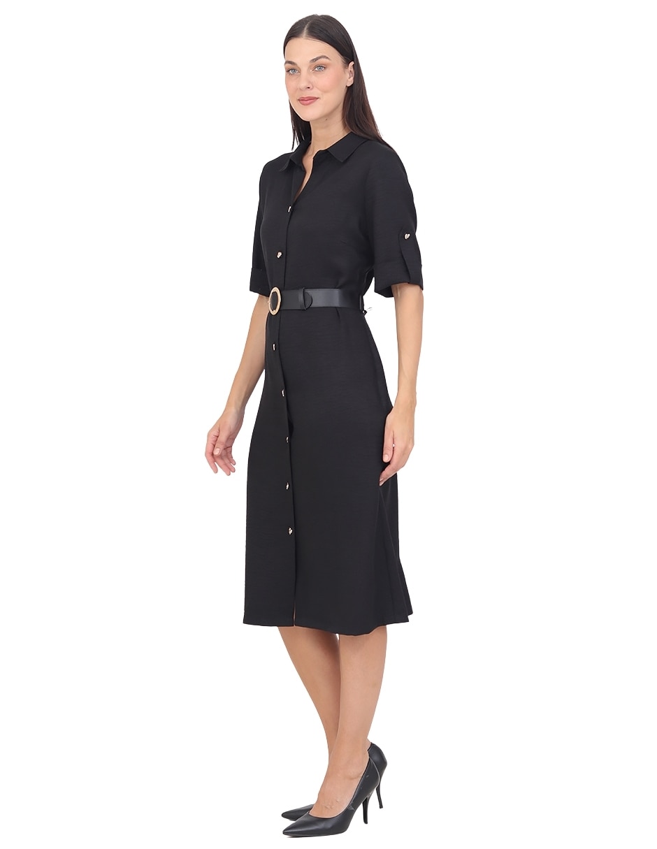 Vestido a la rodilla formal Dupla Padua para mujer 2