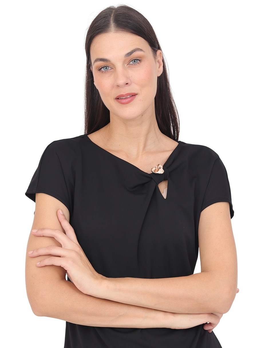 Blusa Padua manga corta para mujer 4