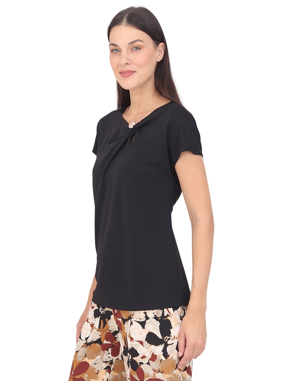 Blusa Padua manga corta para mujer 2