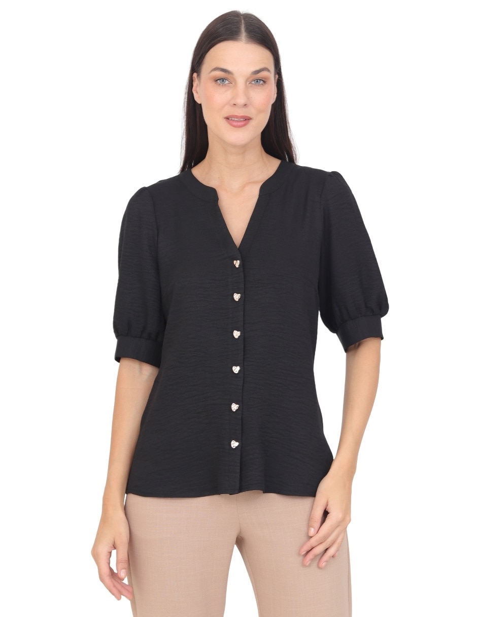 Blusa Padua manga corta para mujer Blusa Padua manga corta para mujer