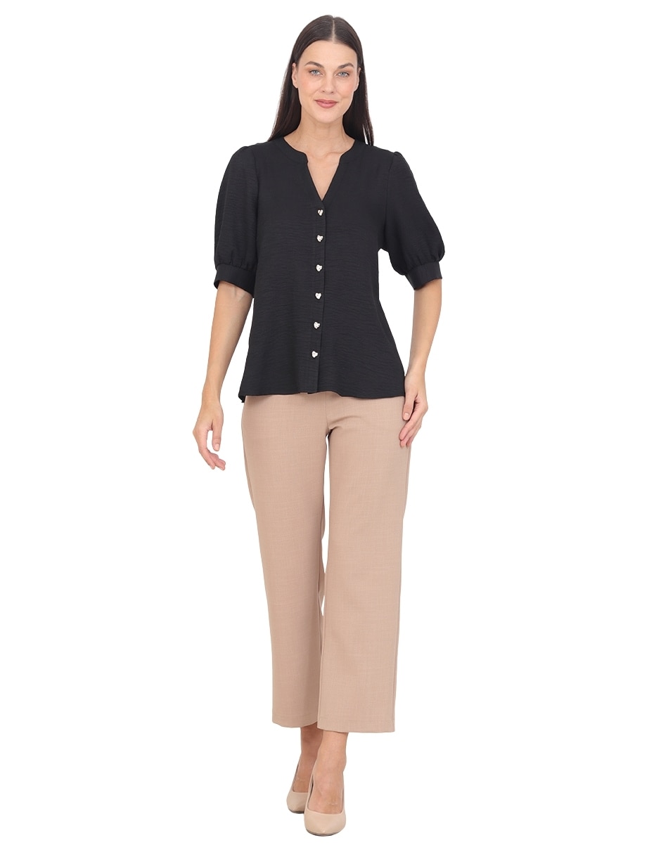 Blusa Padua manga corta para mujer 5