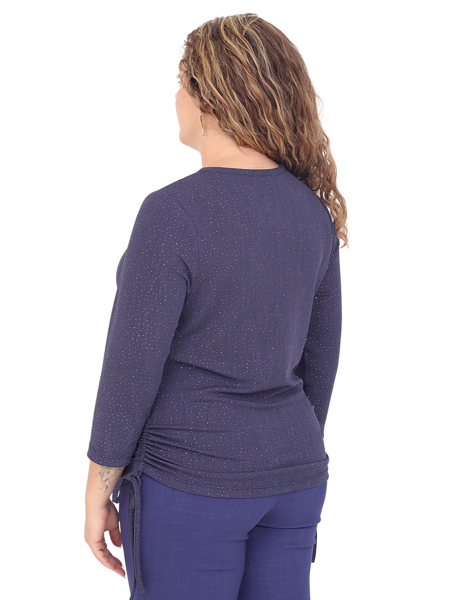Blusa manga 3/4 para mujer 6